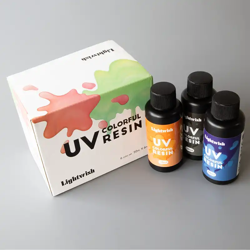 رزین UV رنگی