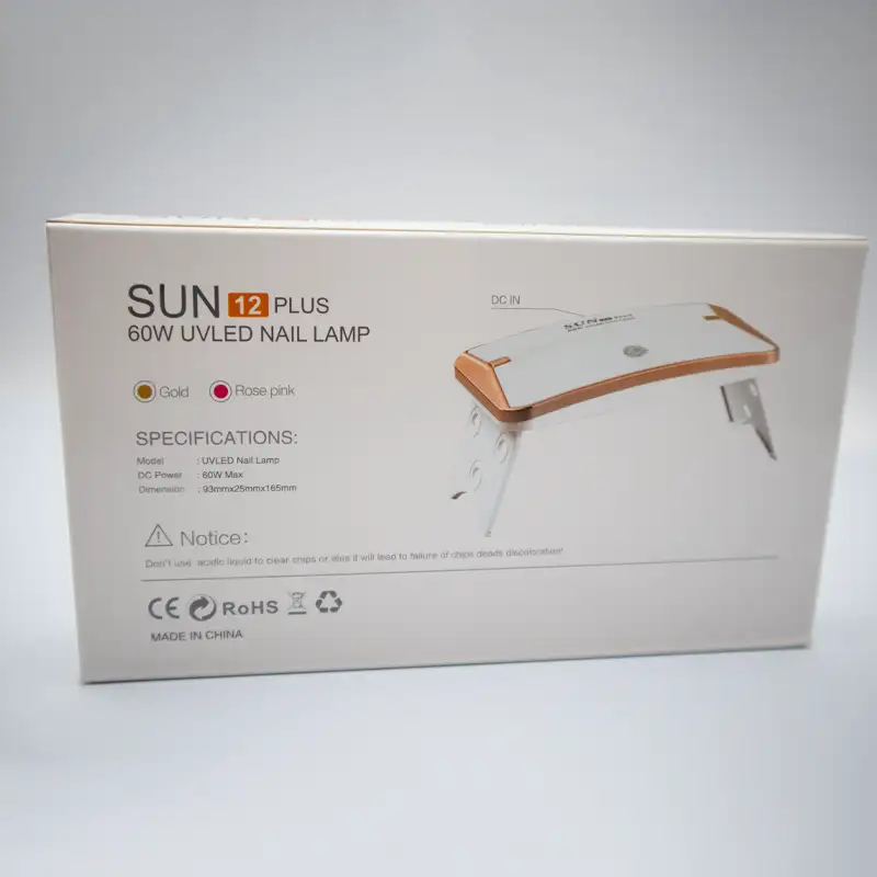 مشخصات لاک خشک کن سان مینی؛ مدل SUN12 Plus- 60W 
