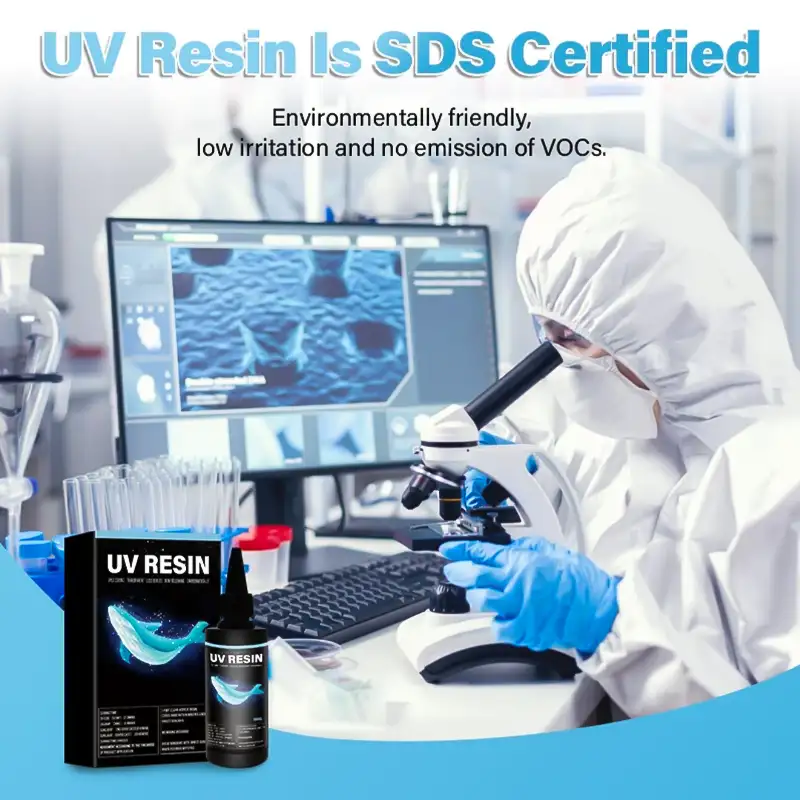 رزین یووی (UV) وال دارای گواهی SDS است