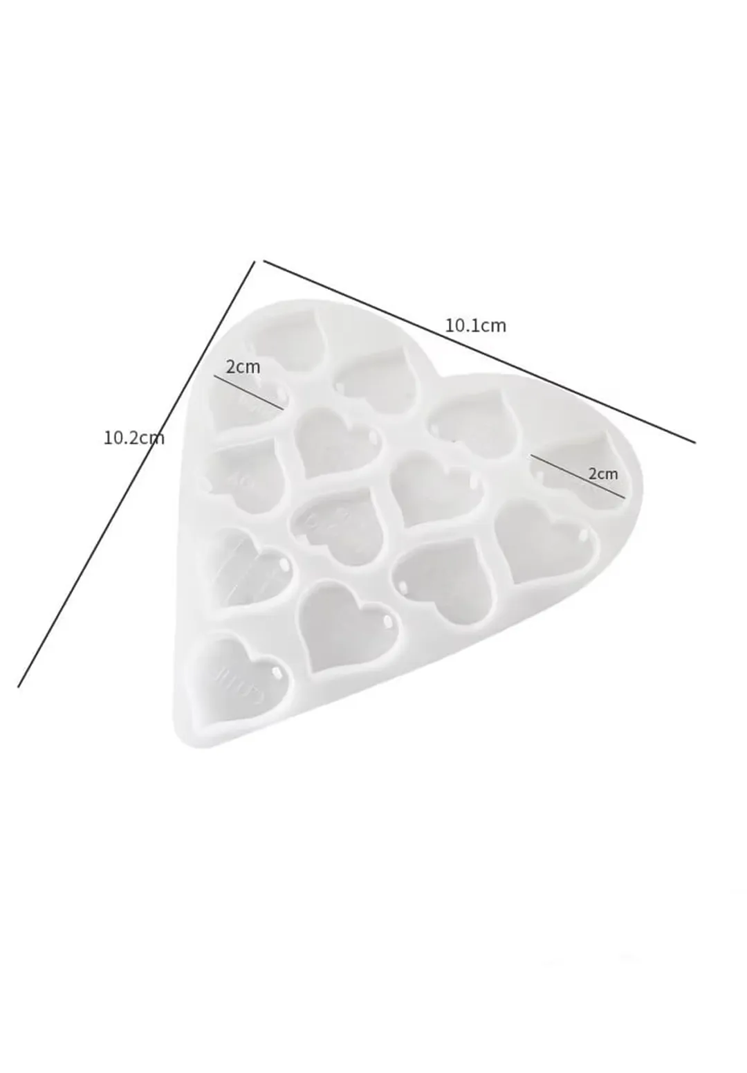 سایز قالب سیلیکونی قلب عاشقانه رزین؛ انتخابی خاص برای ساخت آویزهای احساسی و ماندگار