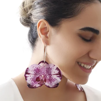 orsineh-orchid-hoop-earring