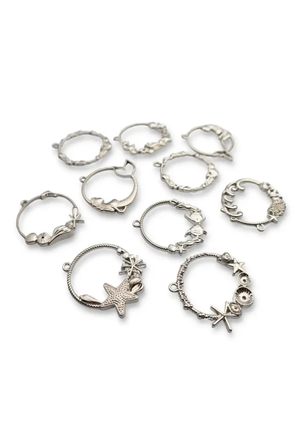 فریم رزین طرح دریا؛ 10 مدل پایه‌ خاص برای ساخت زیورآلات رزینی هنری