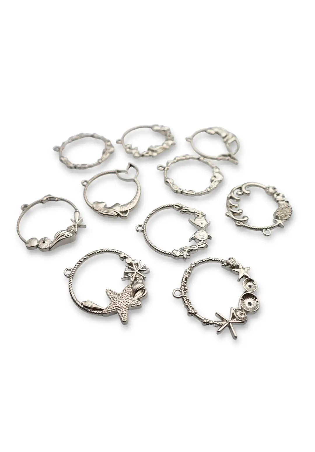 فریم رزین طرح دریا؛ 10 مدل پایه‌ خاص برای ساخت زیورآلات رزینی هنری