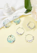 فریم رزین طرح دریا؛ پایه‌ای خاص برای ساخت زیورآلات رزینی هنری