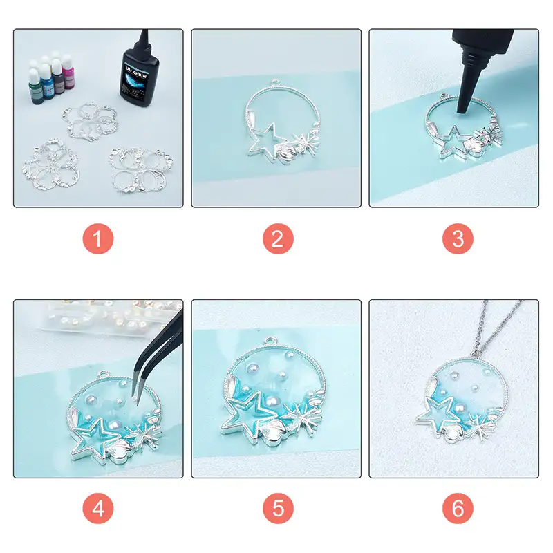 دستورالعمل ریختن رزین در فریم رزین طرح دریا